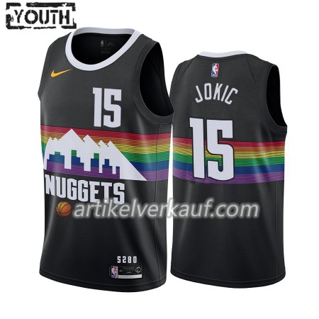 NBA Denver Nuggets Trikot Nikola Jokic 15 Nike 2019-2020 City Edition Swingman - Kinder